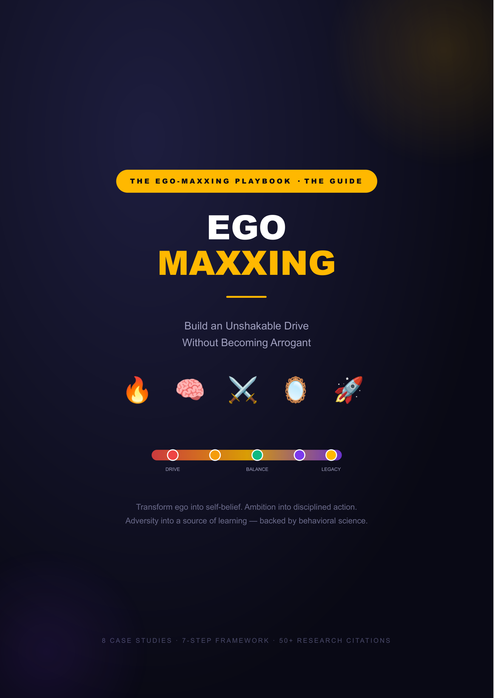 Ego-Maxxing: Build an Unshakable Drive