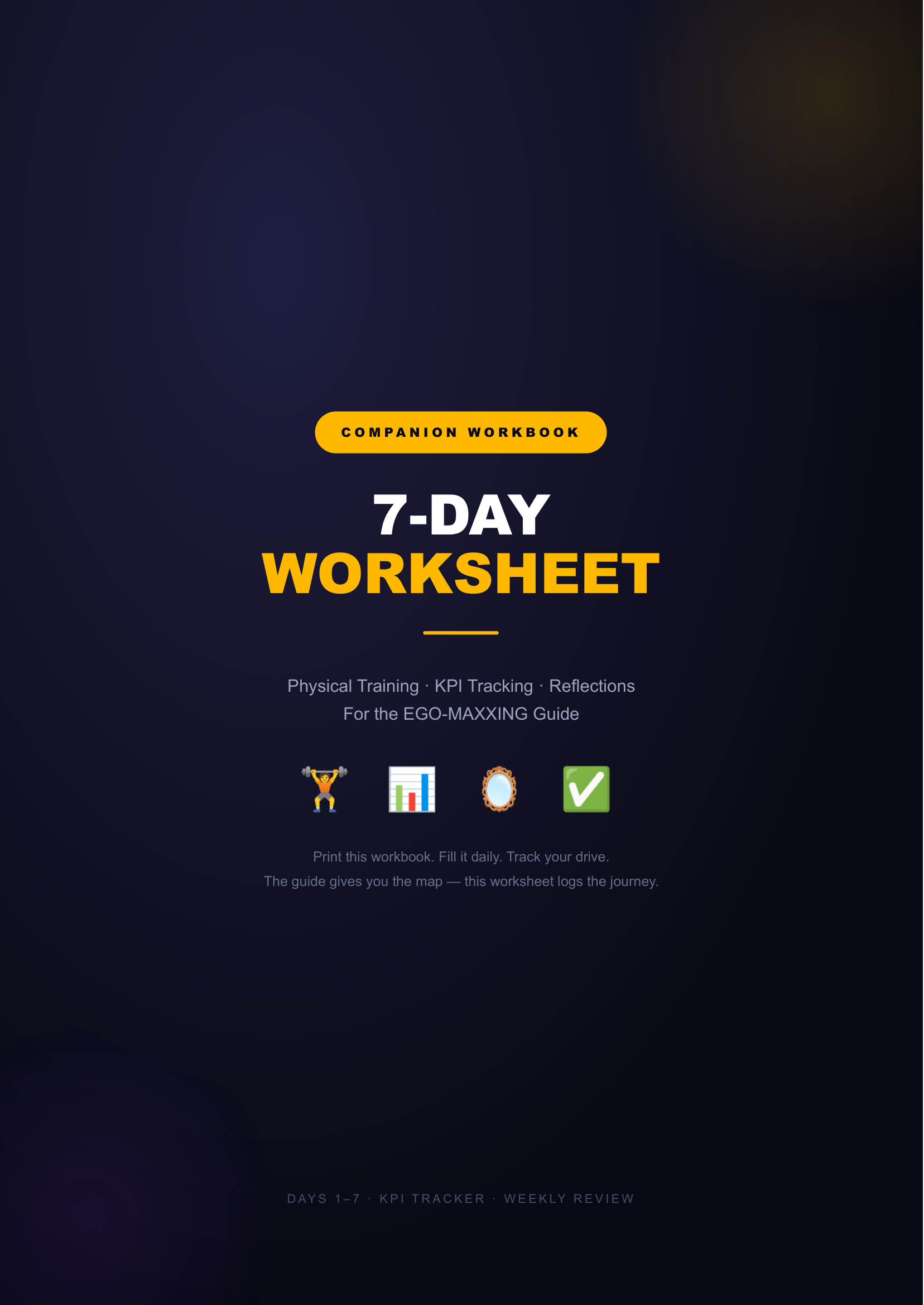Worksheet Cover