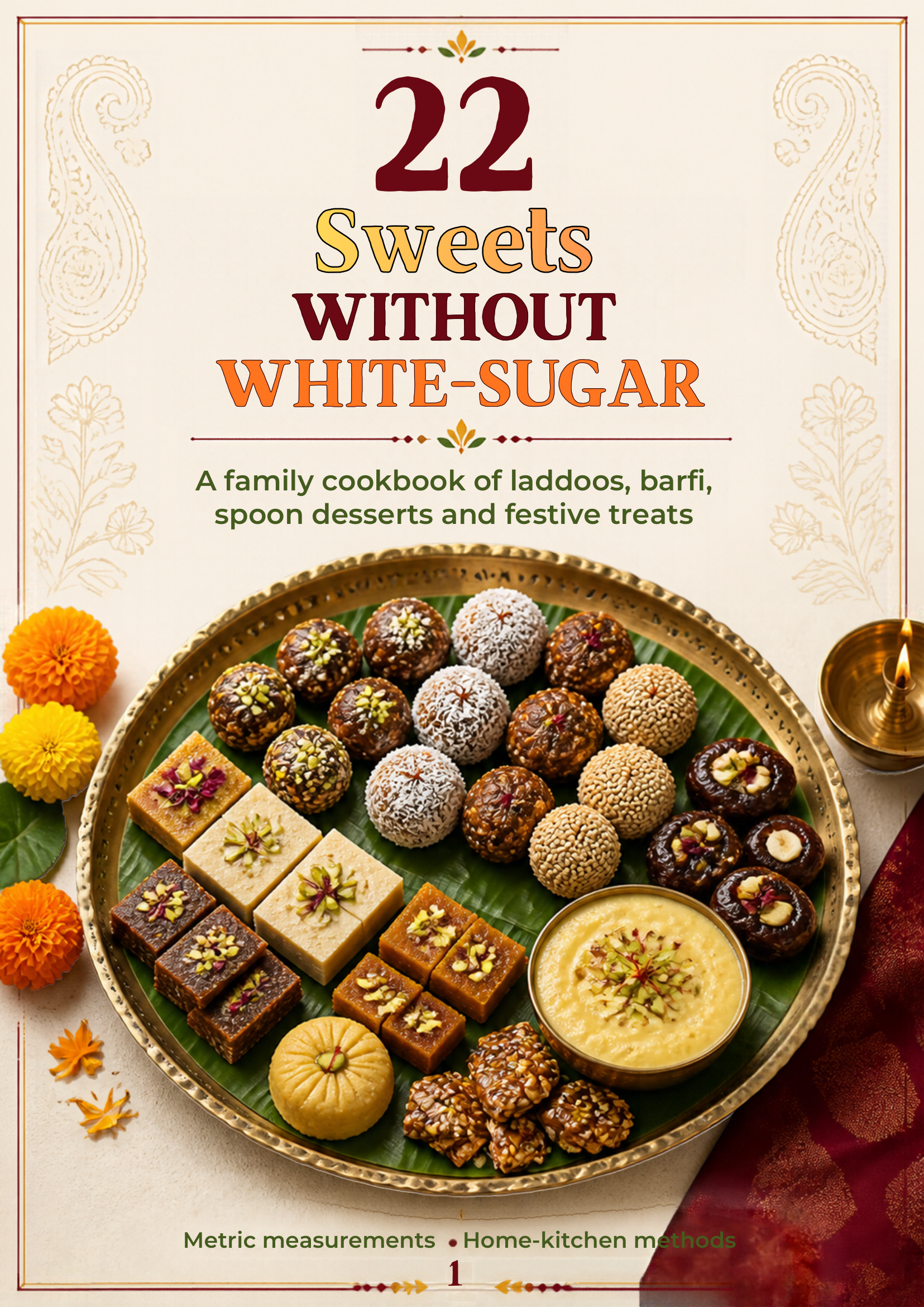 22 Sweets Without White-Sugar Cookbook Cover